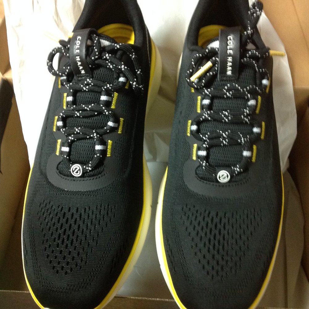 Cole Haan Men's ZeroGrand Journey Black Mesh Sneakers - Size: 11.5M - New in Box